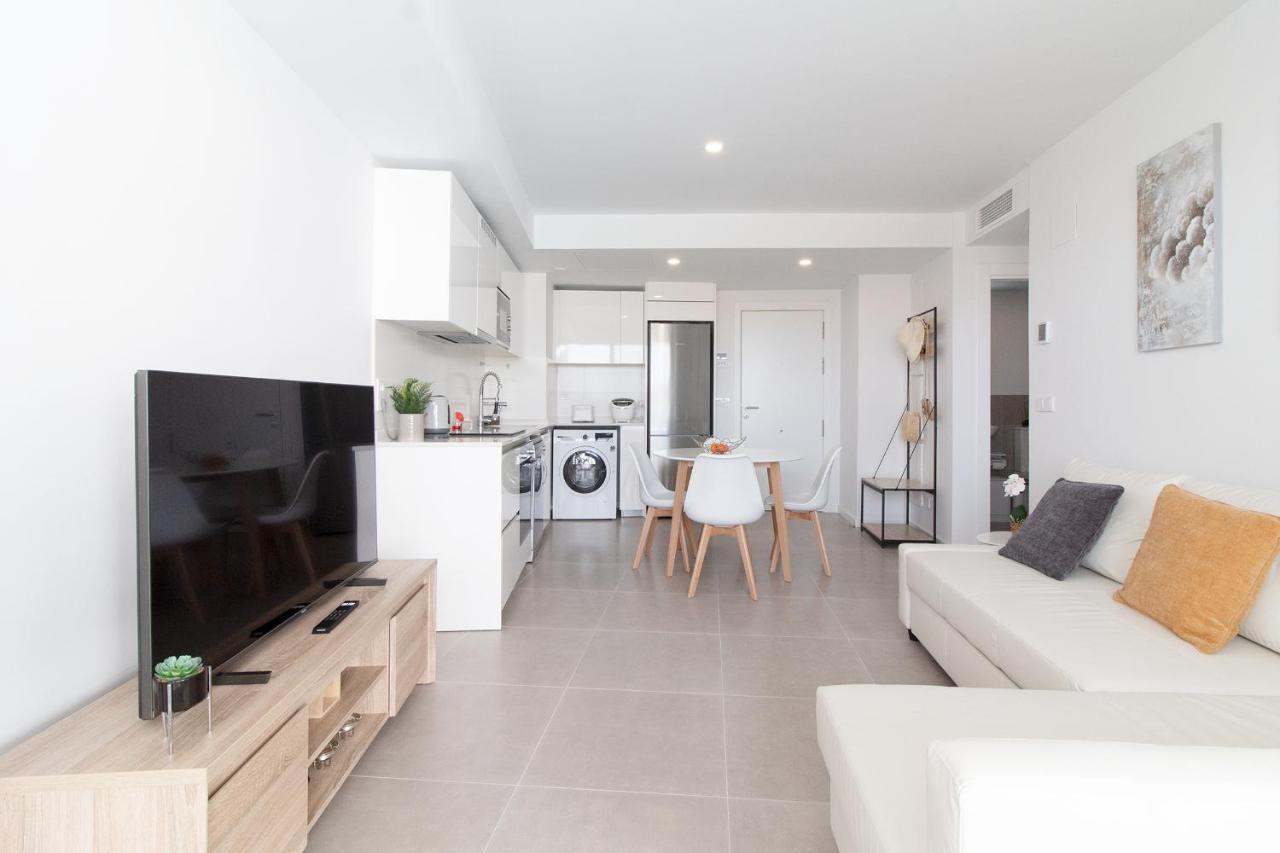 Global Properties, Apartamento Con Terraza Y Vistas A La Piscina En Gran Canet Canet d'En Berenguer Ngoại thất bức ảnh
