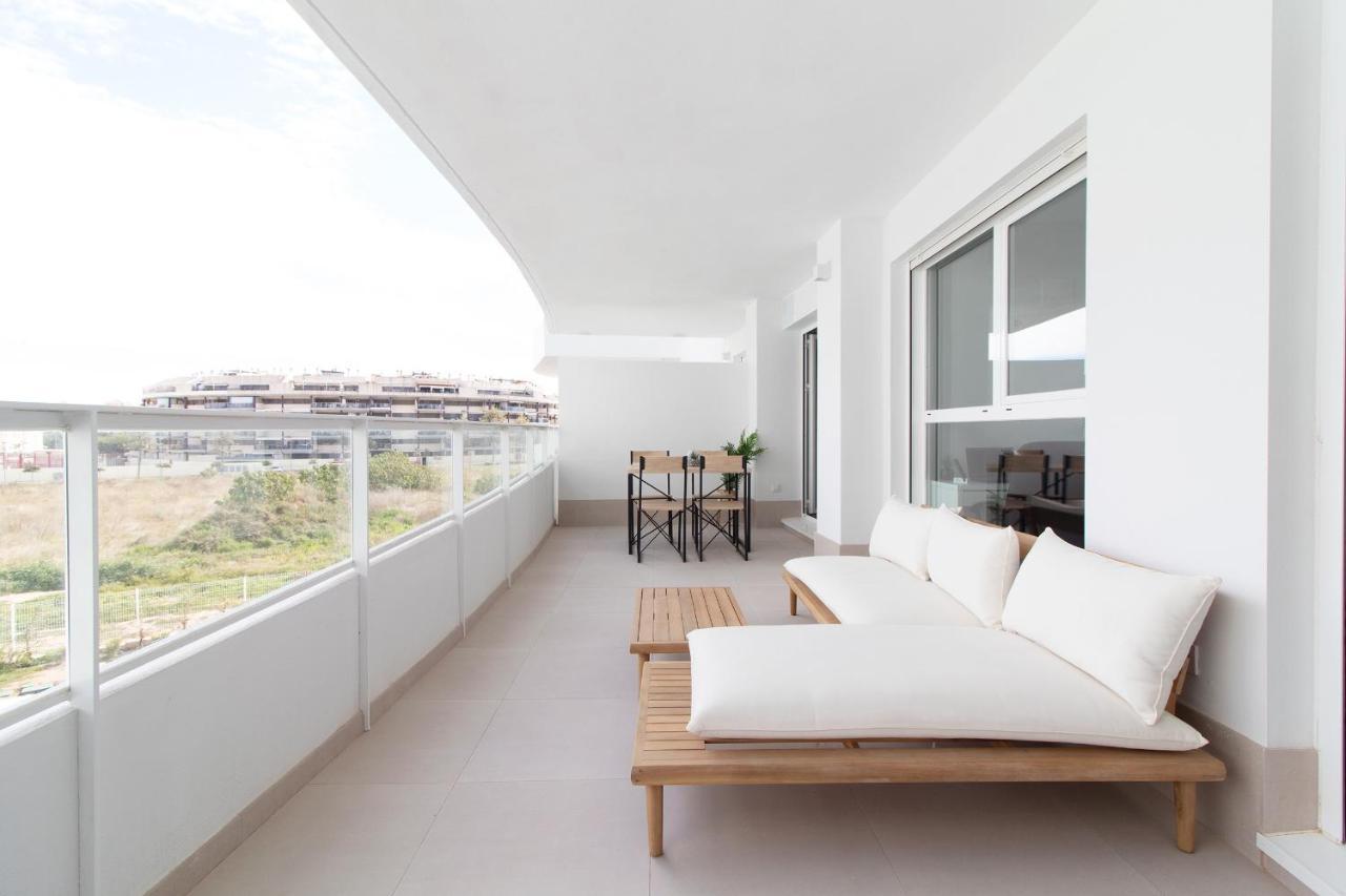 Global Properties, Apartamento Con Terraza Y Vistas A La Piscina En Gran Canet Canet d'En Berenguer Ngoại thất bức ảnh