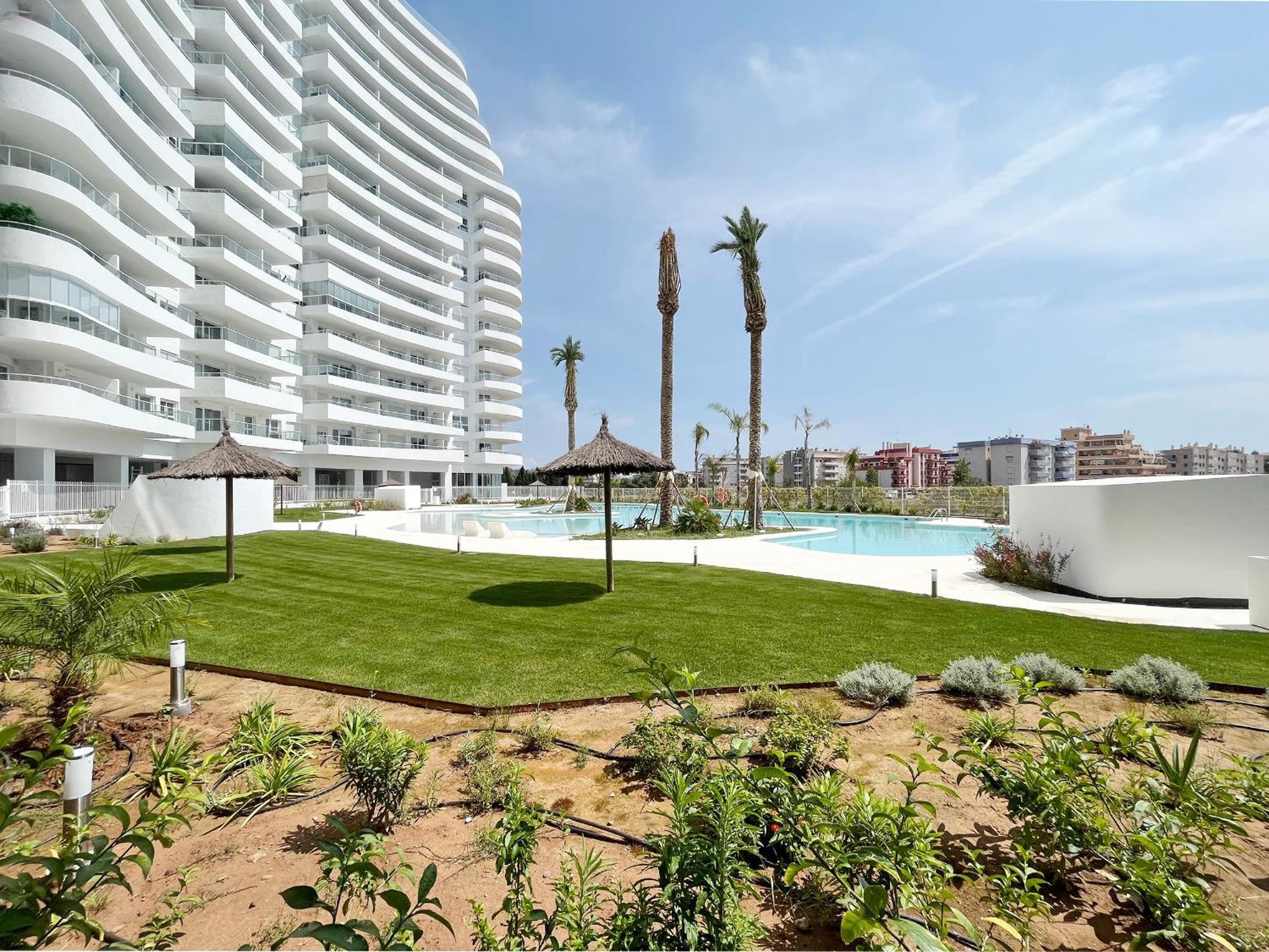 Global Properties, Apartamento Con Terraza Y Vistas A La Piscina En Gran Canet Canet d'En Berenguer Ngoại thất bức ảnh